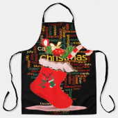 Tablier Bonnes Fêtes Cuisine : Chef Spécial (Recto)