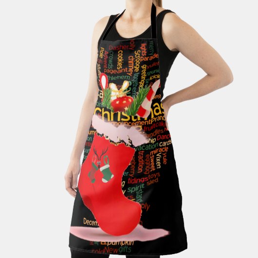 Tablier Bonnes Fêtes Cuisine : Chef Spécial (Insitu)