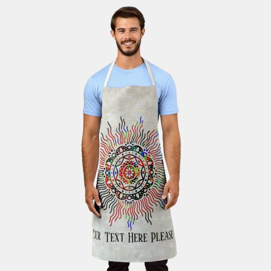 Tablier Bonnes vibrations (Porté)