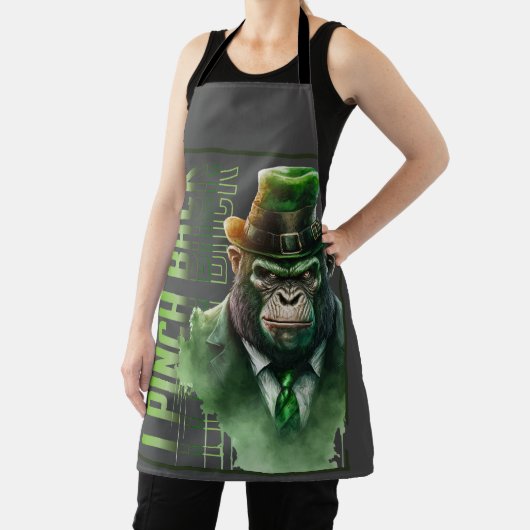 Tablier Bono Chimp Gangsta Apron "I Pinch Back" (Insitu)