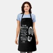 Tablier Bonus Dad Fête des pères cadeau de Stepdad pour Da (Porté)