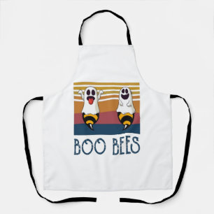 Tablier Boo Bees Couple Ghost Chemise Halloween