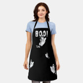 Tablier BOO! Friendly Ghosts Halloween (Porté)