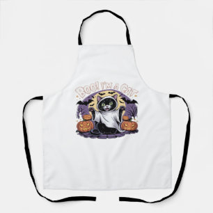 Tablier Boo Je suis un T-Shirt surdimensionné Chat