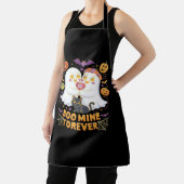 Tablier Boo Mine Forever Mignonne Fantômes Noir Chat Aimer (Insitu)
