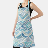 Tablier Bord de mer/plage/bleu marine (Insitu)