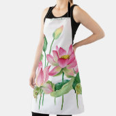 Tablier Bordure d'eau rose Lotus (Insitu)