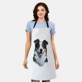 Tablier Bordure face Collie (Porté)