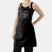 Tablier Boss Babe Name Blush Black Girl (Insitu)