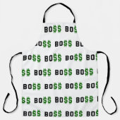 Tablier Boss, Bo$$ (Recto)