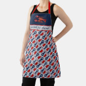 Tablier Boston Accent Lobstah pour Suppah Bib Apron (Insitu)