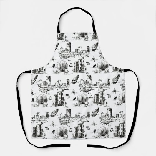Tablier Boston Toile Apron (Recto)