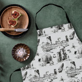 Tablier Boston Toile Apron