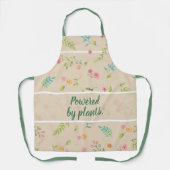 Tablier Botanic Flower Garden & Kitchen Apron avec quota (Recto)
