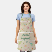 Tablier Botanic Flower Garden & Kitchen Apron avec quota (Porté)