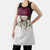 Tablier botanique à fleurs de Bourgogne (Insitu)