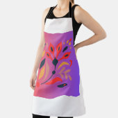 Tablier botanique gras avec Arrière - plan dégradé (Insitu)