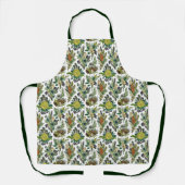 Tablier botanique hivernale (Recto)