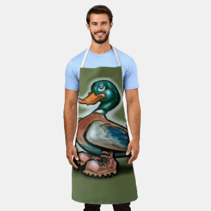 Tablier Bottes de canard au travail