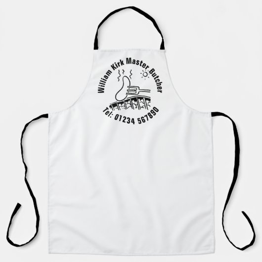 Tablier Boucher maître (Recto)