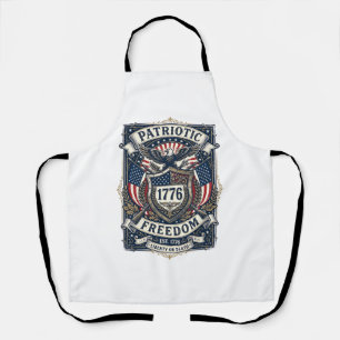 Tablier Bouclier de bataille patriotique 1776 Sym