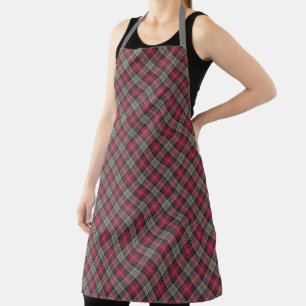 Tablier Bouclier de cuisine tartan à héritage durable