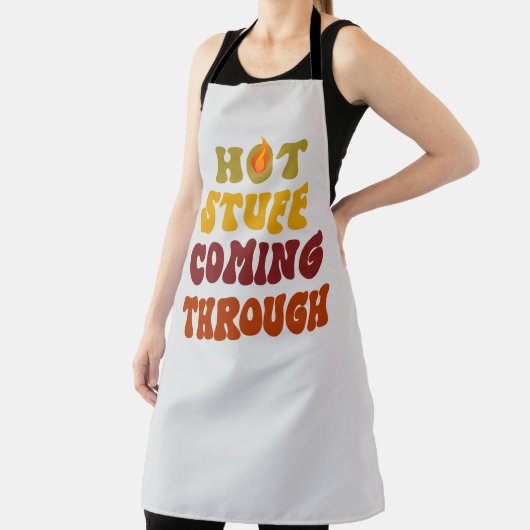 Tablier Bouffe Rétro Chauffante Arrivée Dans La Cuisine Ap (Insitu)