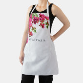 Tablier Bougainvilliers Floral Méditerranée Grecque (Insitu)