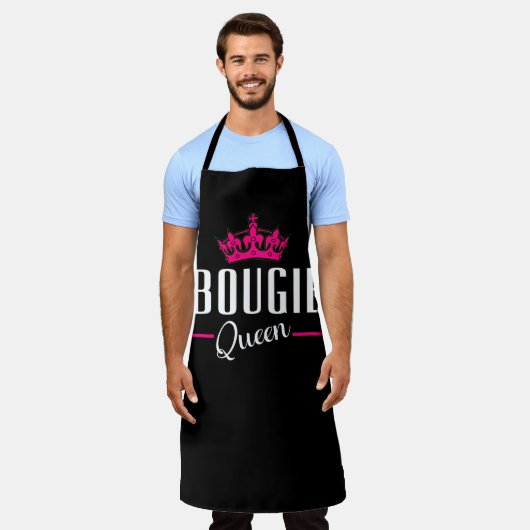 Tablier Bougie Queen (Porté)
