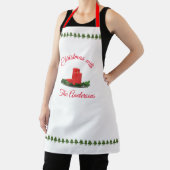 Tablier Bougies de Noël personnalisées Apron (Insitu)