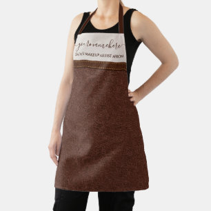 Tablier Boulanger Artisan Finition Cuir