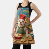 Tablier Boulangerie de Noël Bull Terrier (Insitu)