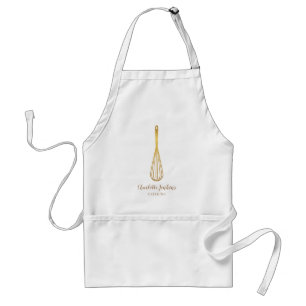Tablier Boulangerie de Whisk d'or Pâtisserie Fils de marbr