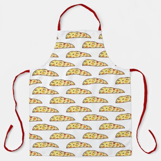 Tablier Boulangerie italienne Noël Biscotti Joyeuses Fêtes (Recto)