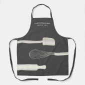 Tablier boulangerie moderne Chef pâtisserie (Recto)