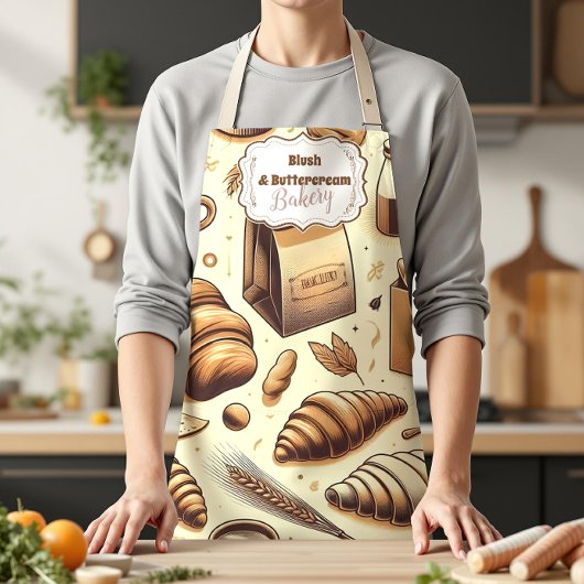Tablier Boulangerie Rustique Vintage