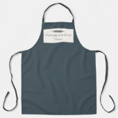 Tablier Boulangerie sur mesure Nom Proep Midnight Blue Che (Recto)