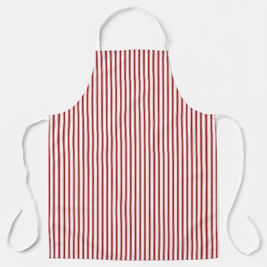 Tablier Boulangeries blanches Motifs Vintages (Recto)