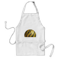 Boule de bowling jaune tigre