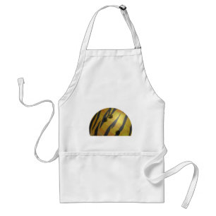 Tablier Boule de bowling jaune tigre