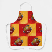 Tablier Boule Disco Étincelante (Recto)