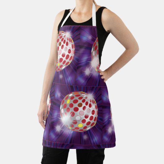 Tablier Boule Red Disco (Insitu)