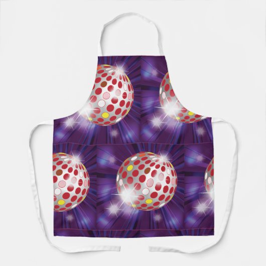 Tablier Boule Red Disco (Recto)