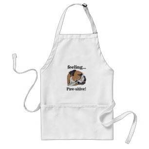 Tablier Bouledogue anglais Sentiment Pattesitif Amoureux d