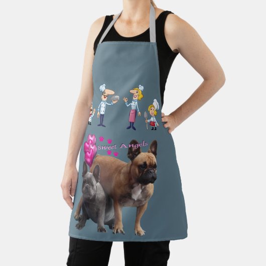 Tablier bouledogue français (Insitu)