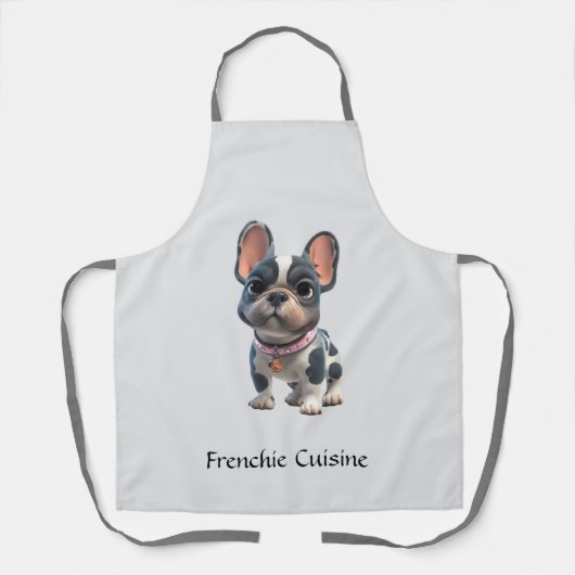 Tablier Bouledogue Français (Recto)