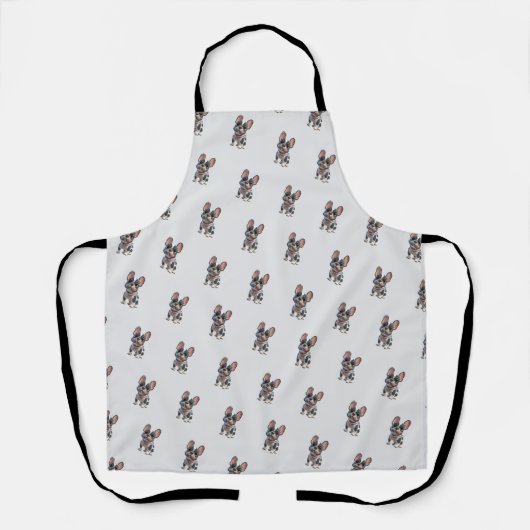 Tablier Bouledogue Français (Recto)