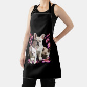 Tablier Bouledogues français Jour de Papillon (Insitu)