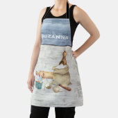 Tablier Boulon de cuisson à l'aquarelle Cuisinière personn (Insitu)