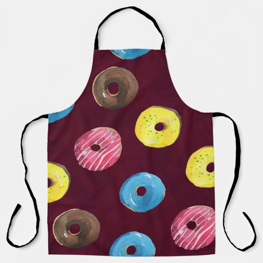 Tablier Boulons de rubis : Motif imperméable. (Recto)